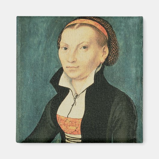 Katharina von Bora, künftige Ehefrau von Martin Magnet (Vorne)