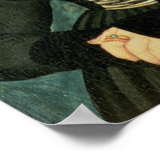 Katharina von Bora, künftige Ehefrau von Martin Poster (Ecke)