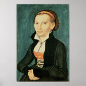 Katharina von Bora, künftige Ehefrau von Martin Poster (Vorne)