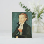 Katharina von Bora, künftige Ehefrau von Martin Postkarte (Stehend Vorderseite)