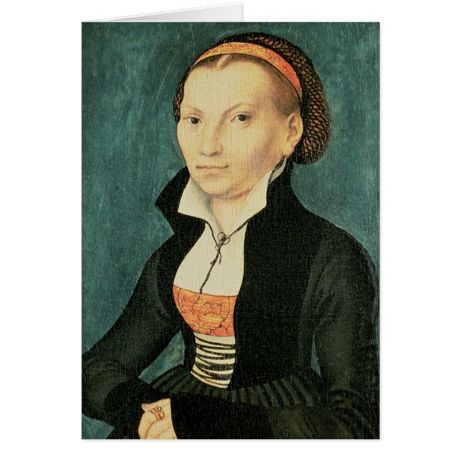 Katharina von Bora, zukünftige Ehefrau von Martin (Vorne)