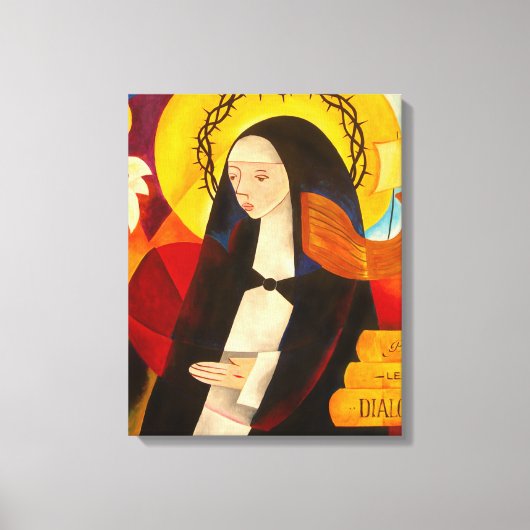 Katharina von Siena 2007 Leinwanddruck (Vorderseite)