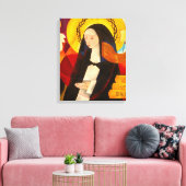 Katharina von Siena 2007 Leinwanddruck (Insitu (Wohnzimmer))