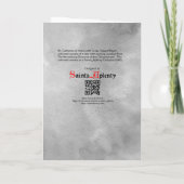 Katharina von Siena mit Crucifix-Topped Herz Karte (Rückseite)