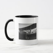Katharine Wright mit Orville in Model HS Tasse (Links)