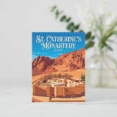 Katharinenkloster Ägypten Postkarte (Stehend Vorderseite)