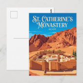 Katharinenkloster Ägypten Postkarte (Vorne/Hinten)