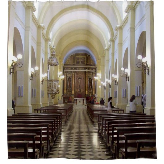 KATHEDRAL DUSCHVORHANG (Vorderseite)