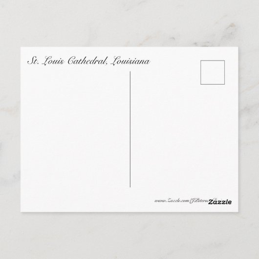 Kathedrale #2 postkarte (Rückseite)