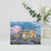 Kathedrale Almuneda in Madrid Postkarte (Stehend Vorderseite)