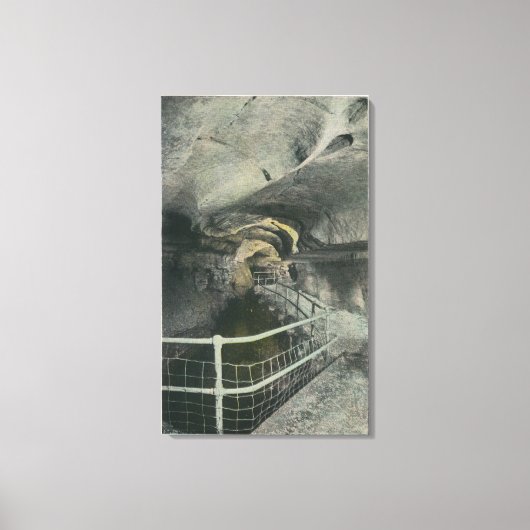 Kathedrale Archway Aussicht Pool von Siloam Leinwanddruck (Vorderseite)