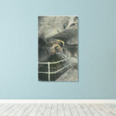 Kathedrale Archway Aussicht Pool von Siloam Leinwanddruck (Insitu (Holzboden))