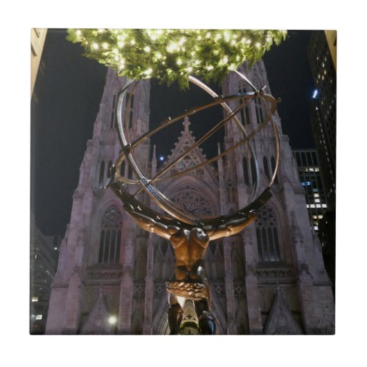 Kathedrale Atlas & St. Patrick - Fliese (Vorderseite)