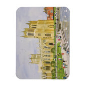 Kathedrale Bristol und Uni Grün 1989 Magnet (Vertikal)