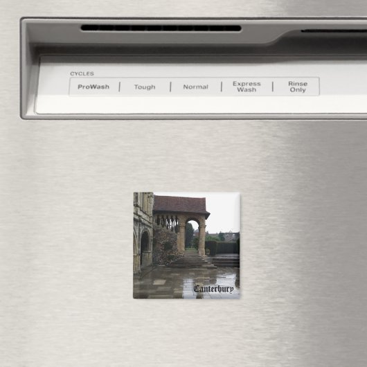 Kathedrale - Canterbury Magnet (In Situ (Geschirrspüler))