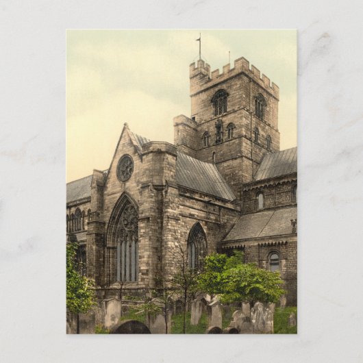 Kathedrale, Carlisle, England Postkarte (Vorderseite)