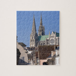 Kathedrale Chartres in Frankreich Puzzle