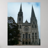 Kathedrale Chartres Poster (Vorne)