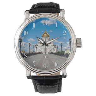 Kathedrale Christus der Erretter in Moskau Armbanduhr