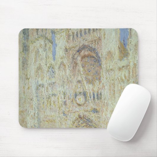 Kathedrale Claude Monets | Rouen an Mousepad (Mit Mouse)