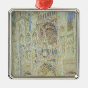 Kathedrale Claude Monets Rouen an Ornament Aus Metall