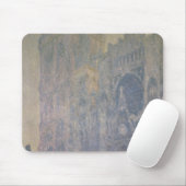 Kathedrale Claude Monets | Rouen, Harmonie im Weiß Mousepad (Mit Mouse)