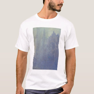 Kathedrale Claude Monets   Rouen, nebeliges Wetter T-Shirt