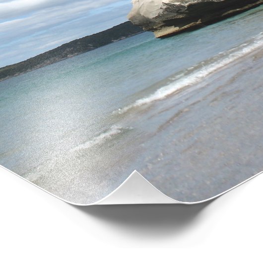 Kathedrale, Coromandel, Neuseeland Fotodruck (Ecke)