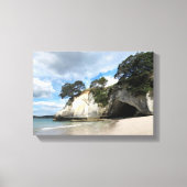 Kathedrale Cove Coromandel Halbinsel Neuseeland Leinwanddruck (Vorderseite)