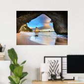 Kathedrale Cove Serene Beach Poster (Heimbüro)