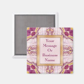 Kathedrale Crucifix Magnet (Vorderseite/Rückseite)