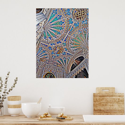 Kathedrale Decke Poster (Küche)
