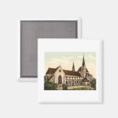 Kathedrale der Jungfrau Mary, Augsburg, Deutschlan Magnet (Vorderseite/Rückseite)