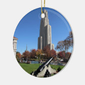 Kathedrale des Lernens der Universität von Keramikornament (Links)