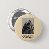 Kathedrale Deutschlands Köln Button (Vorne & Hinten)