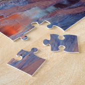 Kathedrale Felsen reflektieren Oak Creek bei Sonne Puzzle (Seite)