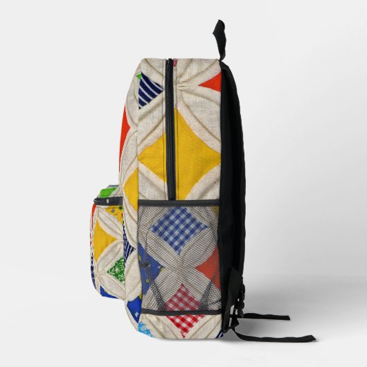 Kathedrale Fenstermuster Bedruckter Rucksack (Rechts)