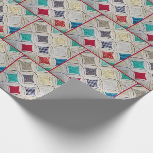 Kathedrale Fenstermuster Geschenkpapier (Ecke)