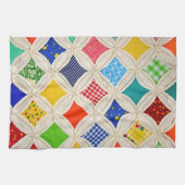 Kathedrale Fenstermuster Geschirrtuch (Horizontal)