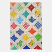 Kathedrale Fenstermuster Geschirrtuch (Vertikal)