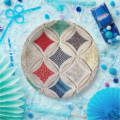 Kathedrale Fenstermuster Pappteller (Party)