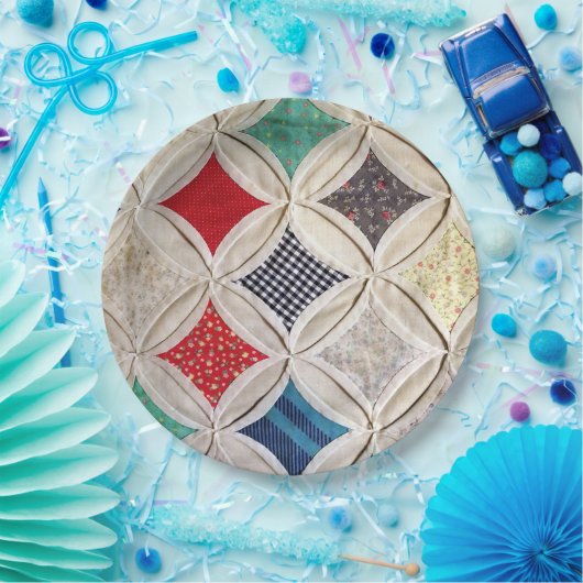 Kathedrale Fenstermuster Pappteller (Party)