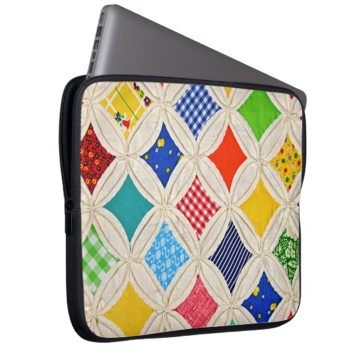 Kathedrale Fensterrahmen Design Laptopschutzhülle (Vorne Rechts)