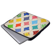 Kathedrale Fensterrahmen Design Laptopschutzhülle (Vorne Knopf)