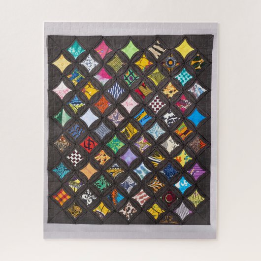 Kathedrale Fensterrahmen Puzzle (Vertikal)