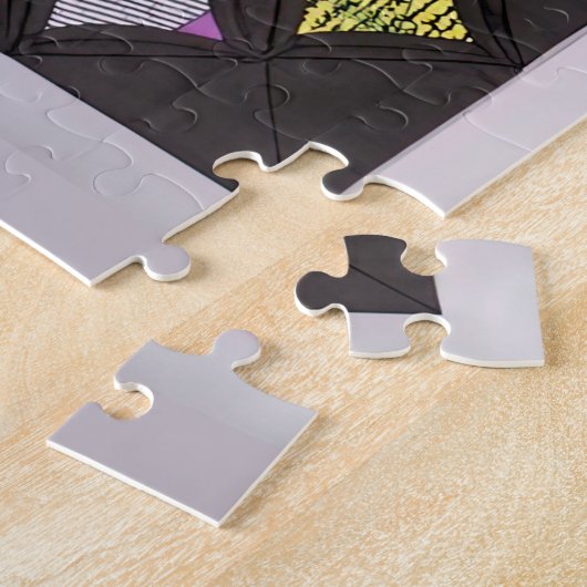 Kathedrale Fensterrahmen Puzzle (Seite)