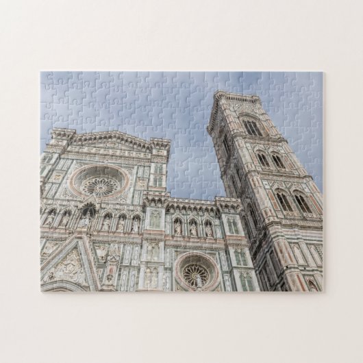 Kathedrale Florenz und Puzzle Giotto Campanile (Horizontal)
