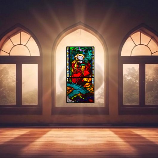 Kathedrale Freiburg St. Catherine Festglass 1300 Fensteraufkleber