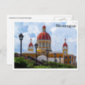 Kathedrale Granada nicaragua Postkarte (Vorne/Hinten)