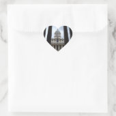 Kathedrale Heart Sticker (Tasche)